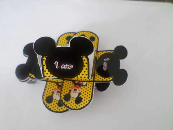 Forminhas Personalizadas Mickey