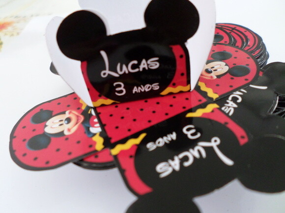 Forminhas Personalizadas Mickey