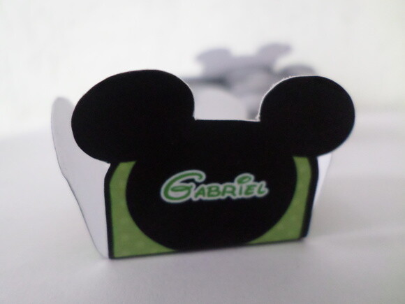 Forminhas Personalizadas Mickey Safari