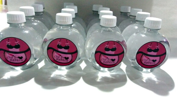 Garrafinha de Agua Personalizada Ouro Fino