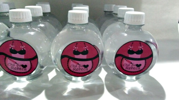 Garrafinha de Agua Personalizada Ouro Fino