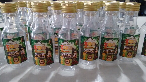 Garrafinha Personalizada Mickey Safari