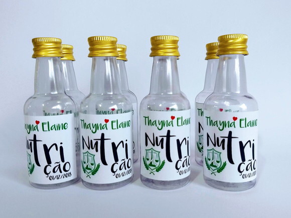 Garrafinha Personalizada Nutrição