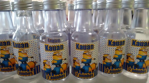 Garrafinha Personalizada Minions