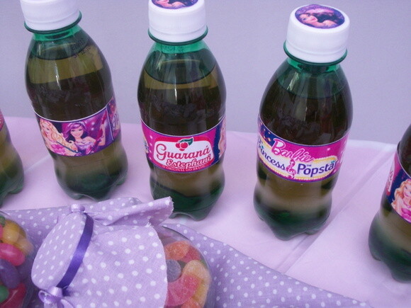 Guaranas Personalizados da Barbie