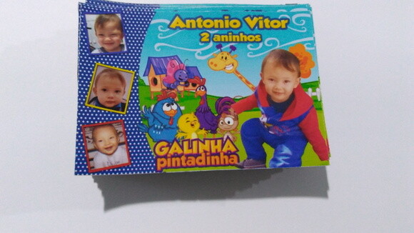 Imã Calendário Galinha Pintadinha