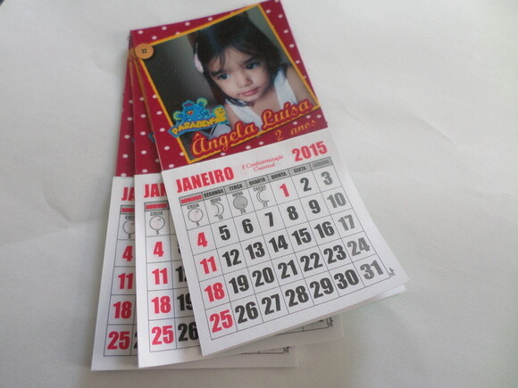 Imã Calendário Galinha Pintadinha