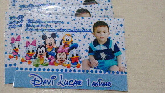 Imã de geladeira disney baby