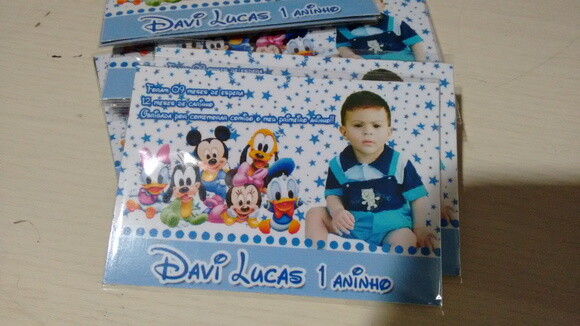 Imã de geladeira disney baby