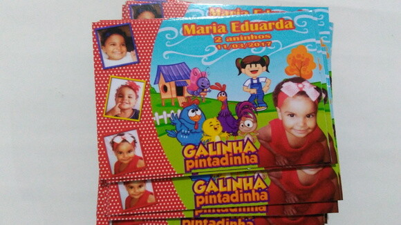 Imã galinha pintadinha