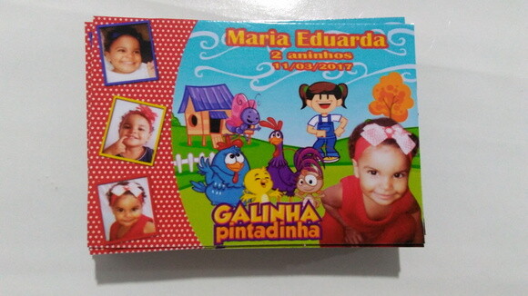 Imã galinha pintadinha