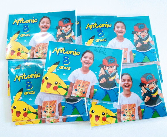 ima para geladeira personalizado Pokemon