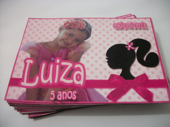 Ímã Personalizados da barbie