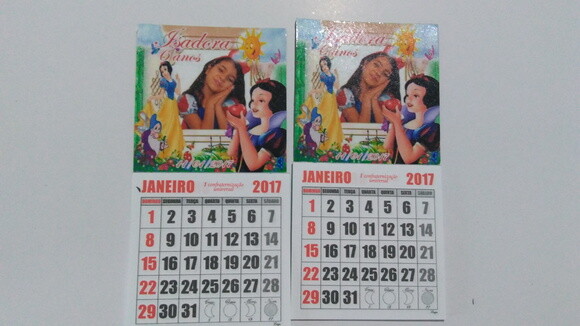 Ímãs Para Geladeira branca de neve