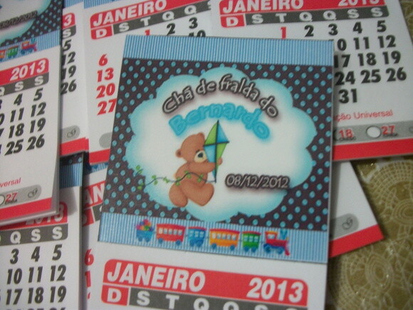 Ímãs Para Geladeira Com Calendário!