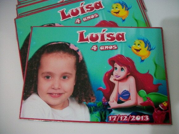 Ímãs Para Geladeira pequena sereia