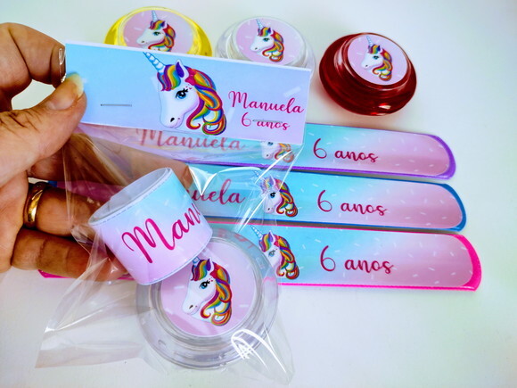 Ioiô Personalizado Mais Pulseira Unicornio