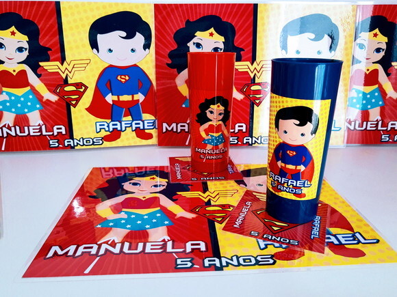 Jogo Americano Personalizado com Copo