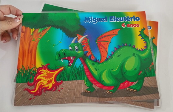 Jogo Americano Personalizado Dragão