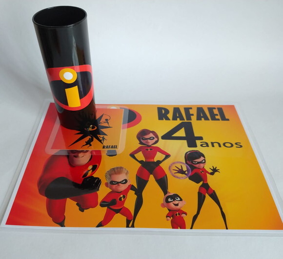 Jogo Americano Personalizado os Incríveis