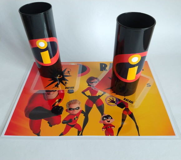 Jogo Americano Personalizado os Incríveis