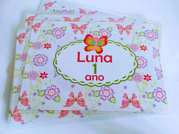 Jogo Americano Personalizado Jardim