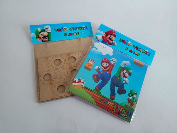 Jogo da Velha Personalizado Super Mario