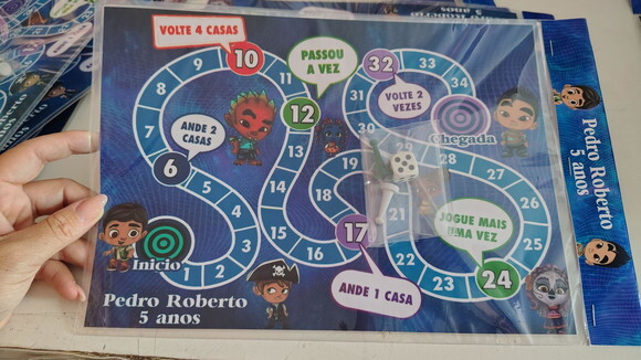Jogo Tabuleiro Personalizado