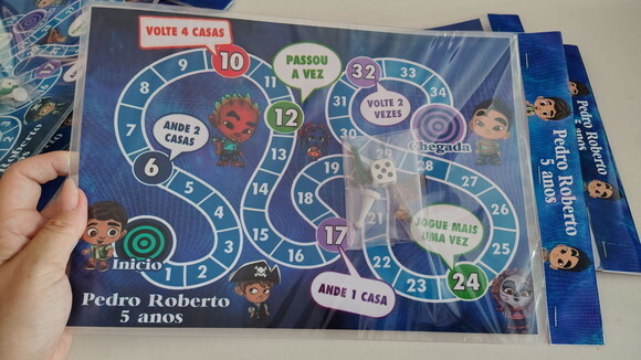 Jogo Tabuleiro Personalizado