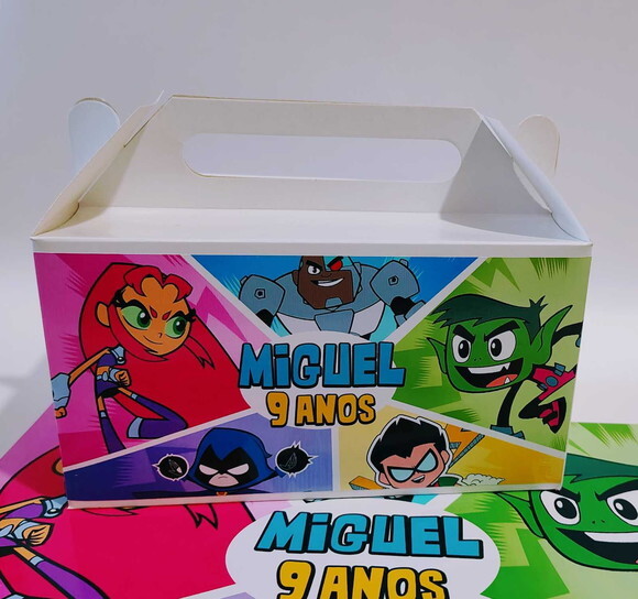 Kit Caixa Festa na Escola Jovens Titãs