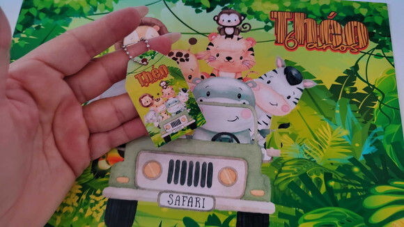 Kit Caixa Festa na Escola Safari