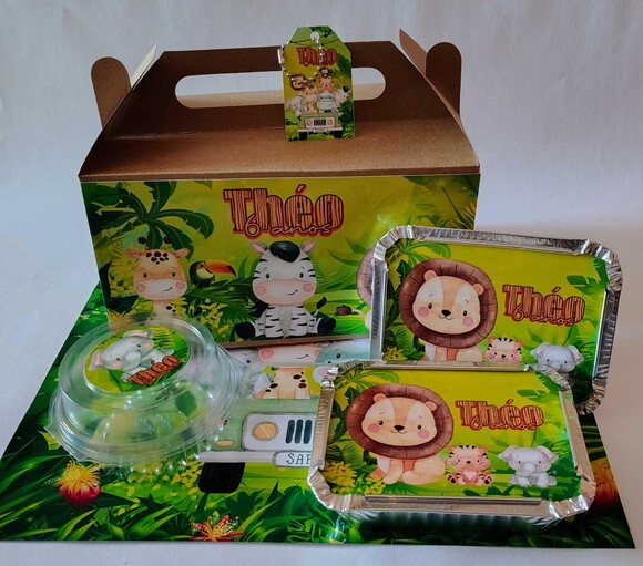 Kit Caixa Festa na Escola Safari