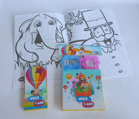 Kit Colorir com Massinha