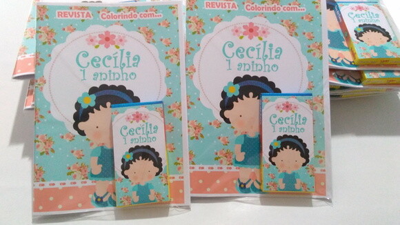 Kit Colorir Personalizado