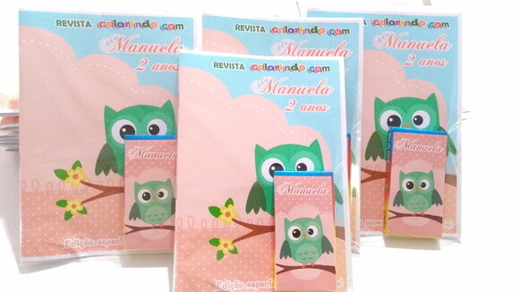 Kit Colorir Personalizado