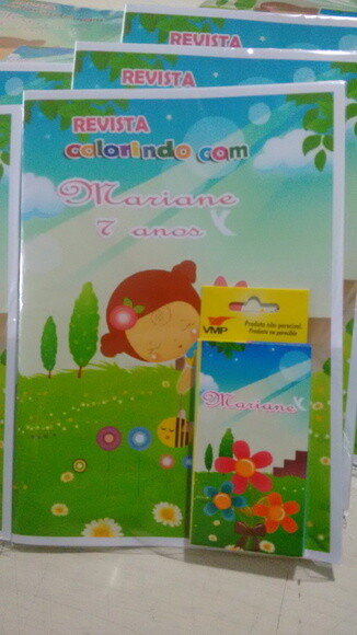 Kit Colorir Personalizado