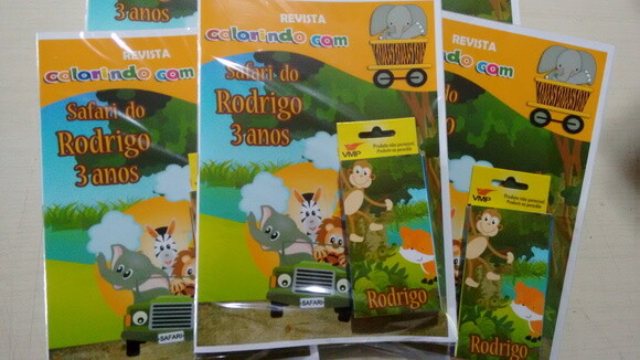 Kit Colorir Personalizado