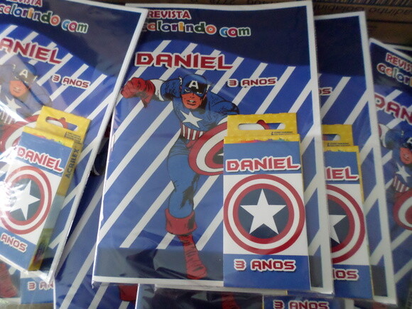 Kit Colorir Personalizado