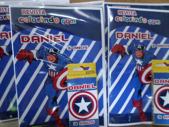 Kit Colorir Personalizado