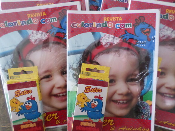 Kit Colorir Personalizado
