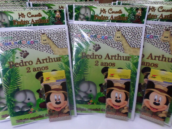 Kit Colorir Personalizado