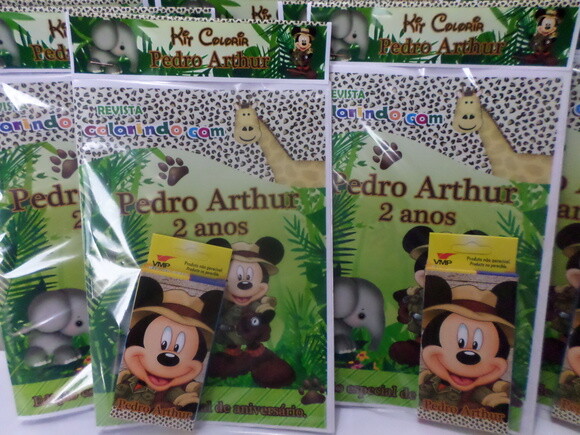 Kit Colorir Personalizado