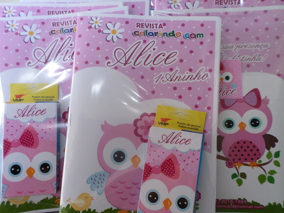 Kit Colorir Personalizado