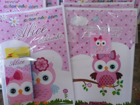 Kit Colorir Personalizado