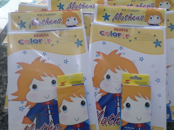 Kit Colorir Personalizado