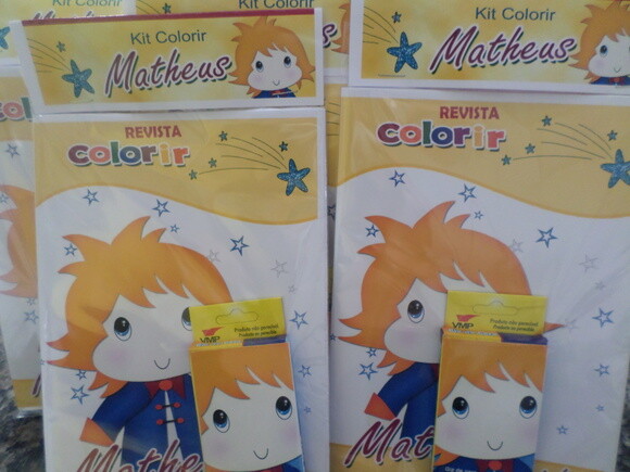 Kit Colorir Personalizado
