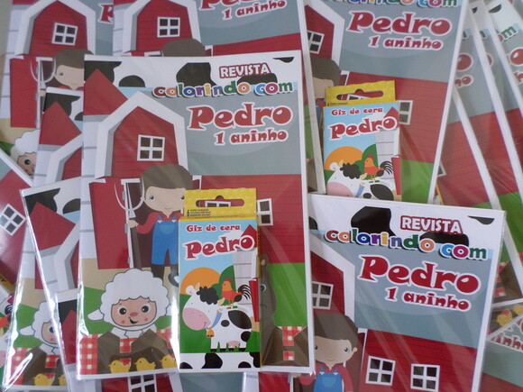 Kit Colorir Personalizado