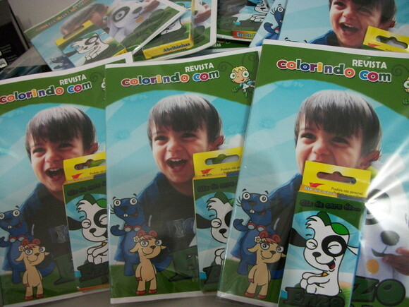 Kit Colorir Personalizado