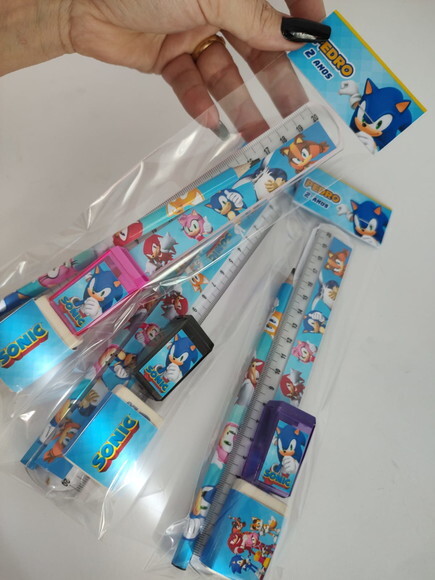 Kit Escolar Sonic