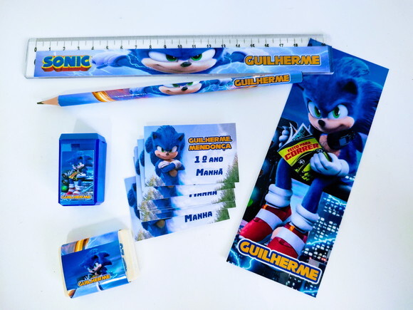Kit Escolar Sonic